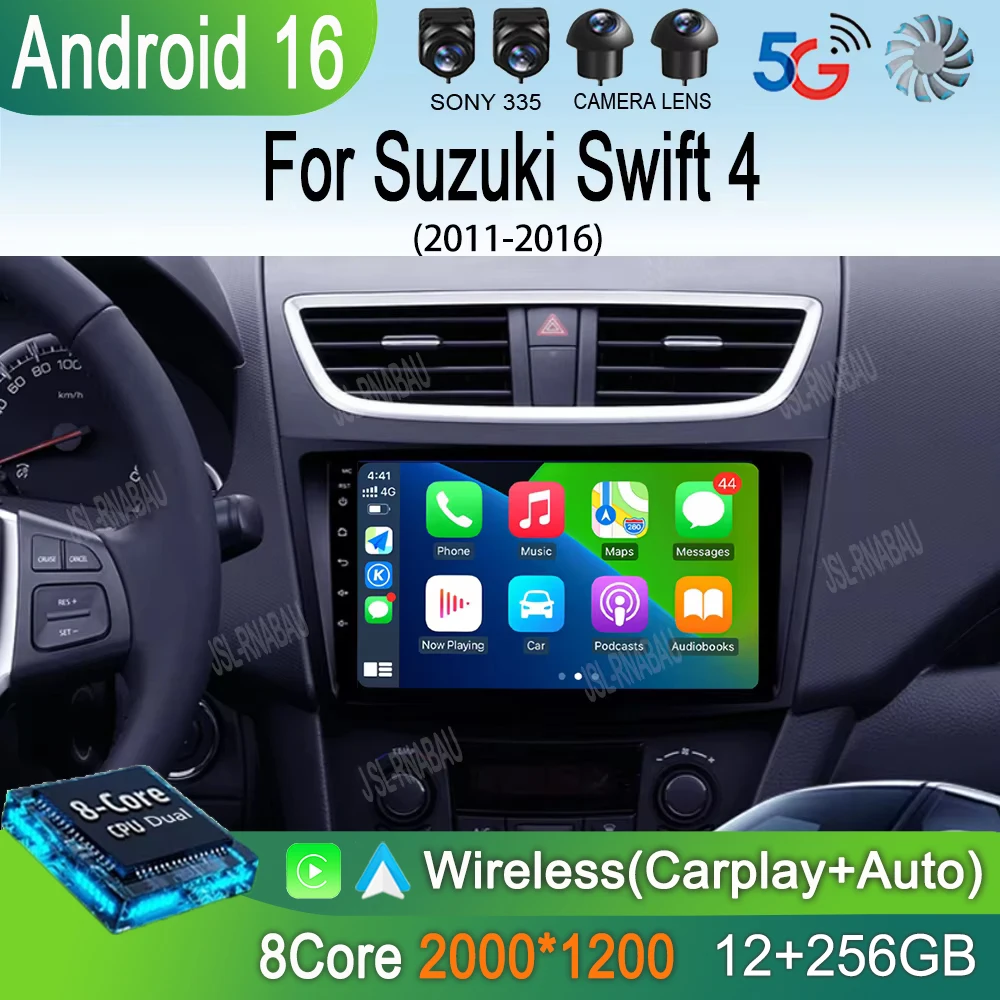 Автомагнитола Android 16 для Suzuki Swift 4 2011-2016, мультимедийный видеоплеер 2 Din, автомобильная аудиосистема G Stereo
Автомагнитола Android 16 для Suzuki Swift 4 2011-2016, мультимедийный видеоплеер 2 Din, автомобильная аудиосистема G Stereo