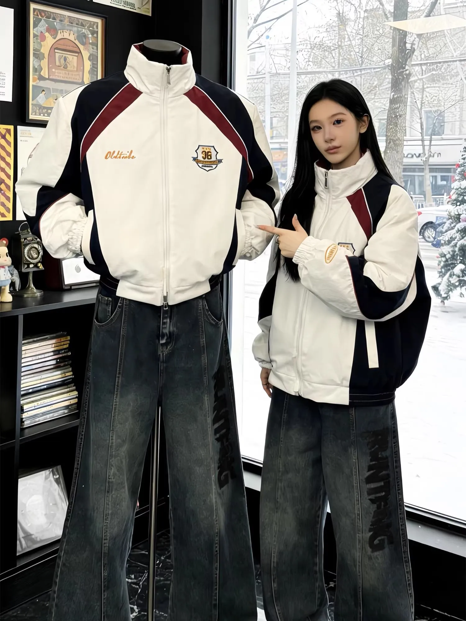 Мужской хлопковый джет с вышивкой в стиле пэчворк, цветной блуз, воротник-стойка, зимний гоночный костюм, верхняя одежда
Мужской хлопковый джет с вышивкой в стиле пэчворк, цветной блуз, воротник-стойка, зимний гоночный костюм, верхняя одежда