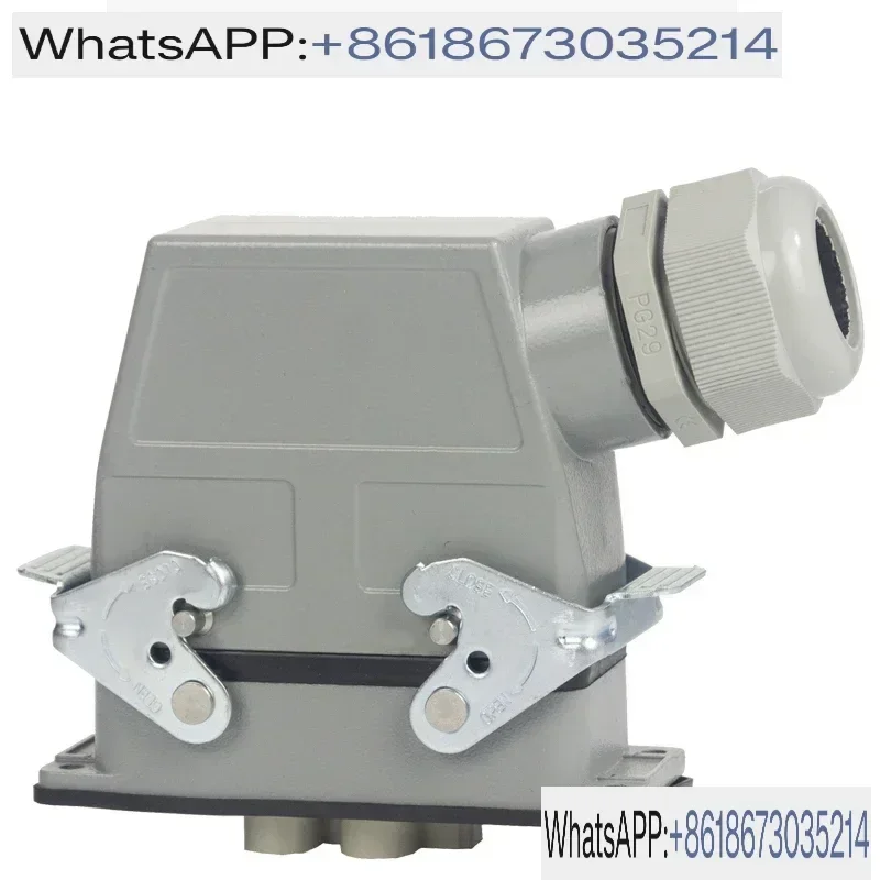 HDC-HK-4/2 rectangular heavy-duty connector high current 80A industrial plug waterproof aviation plug socket
HDC-HK-4/2 rectangular heavy-duty connector high current 80A industrial plug waterproof aviation plug socket