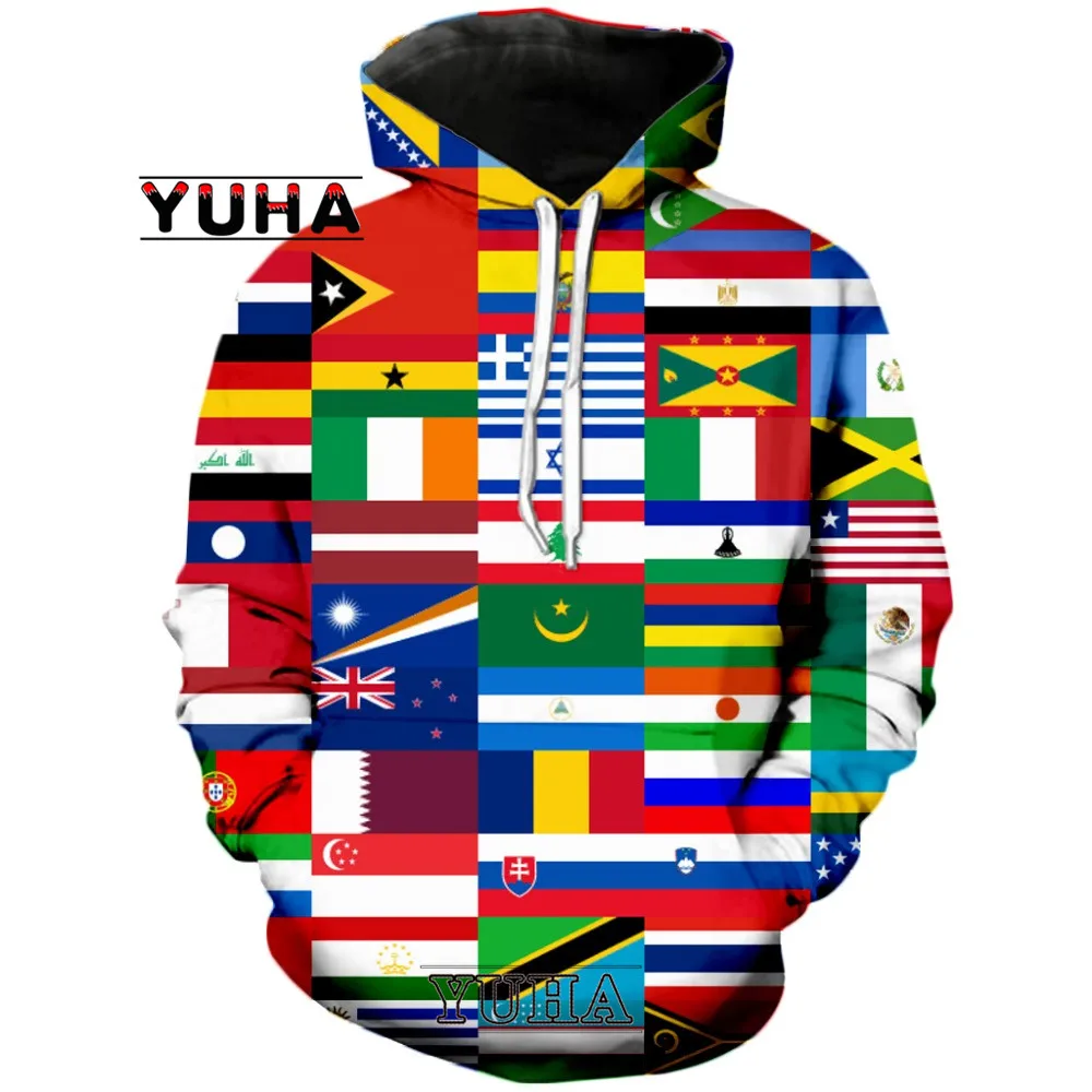 Flags of all countries of the world 3D Printed Men Hoodie Harajuku Fashion Sweatshirt Unisex Casual Pullover sudadera hombre
Flags of all countries of the world 3D Printed Men Hoodie Harajuku Fashion Sweatshirt Unisex Casual Pullover sudadera hombre