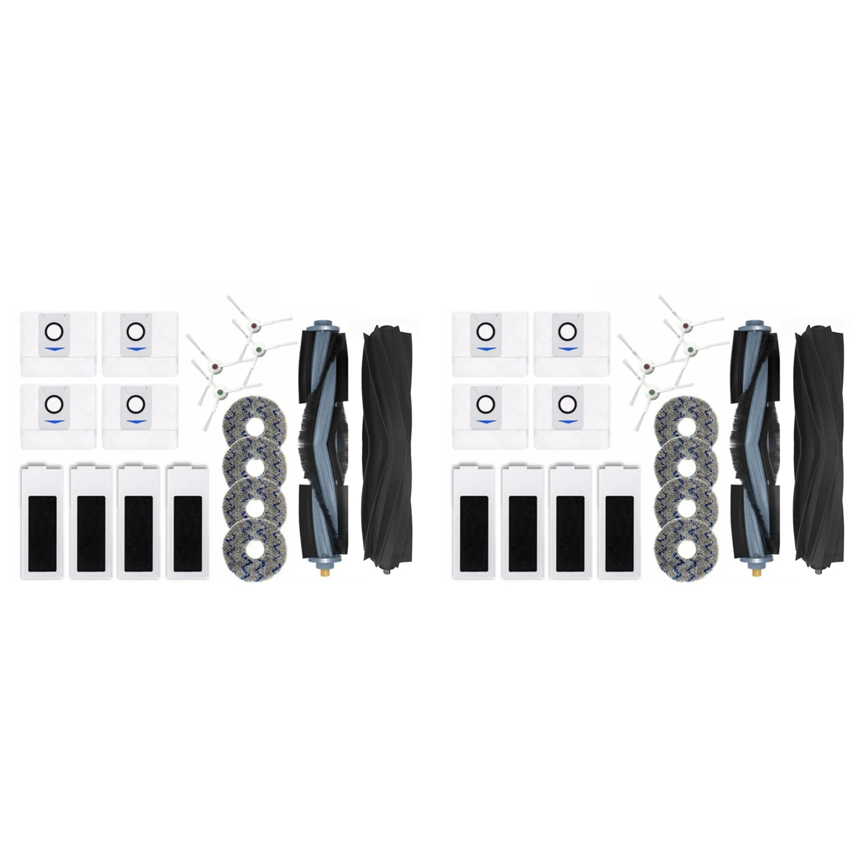 X16A 2025 NEW-2X Kit For Ecovacs Deebot T20 OMNI/T20 Pro/T20 Max Robot Vacuum Main Side Brush Mop Cloth HEPA Filter Dust Bag
X16A 2025 NEW-2X Kit For Ecovacs Deebot T20 OMNI/T20 Pro/T20 Max Robot Vacuum Main Side Brush Mop Cloth HEPA Filter Dust Bag