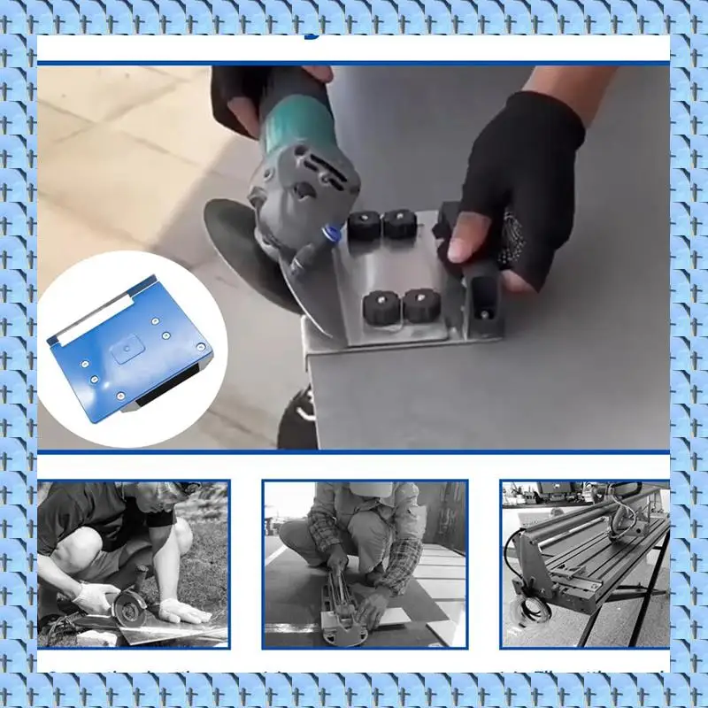 NOCM 45 Degree Tile Chamfer Tool,Heavy Duty Angle Grinder Stand 45 Degree Adjustable For Cutting Stone
NOCM 45 Degree Tile Chamfer Tool,Heavy Duty Angle Grinder Stand 45 Degree Adjustable For Cutting Stone