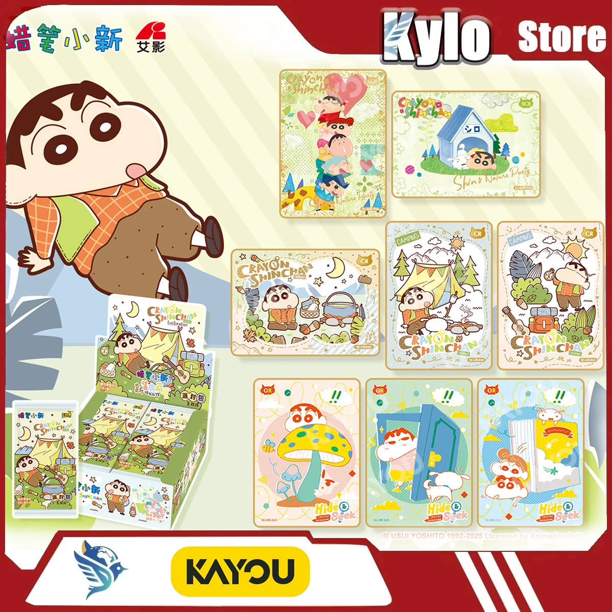 Коллекционный набор карточек Kayou Crayon Shin-Chan, часть четвертой серии: официальные реплики коллекционных карточек «Маленький Ка»
Коллекционный набор карточек Kayou Crayon Shin-Chan, часть четвертой серии: официальные реплики коллекционных карточек «Маленький Ка»