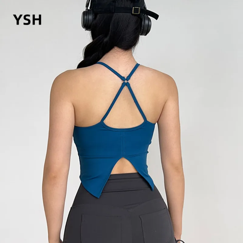 YUSHUHUA Fold Neck Yoga Vest Beutiful Back Sports Tops Women Gym Fitness Crop Tops Sleeveless Vest Running Training Tees Sportsw
YUSHUHUA Fold Neck Yoga Vest Beutiful Back Sports Tops Women Gym Fitness Crop Tops Sleeveless Vest Running Training Tees Sportsw