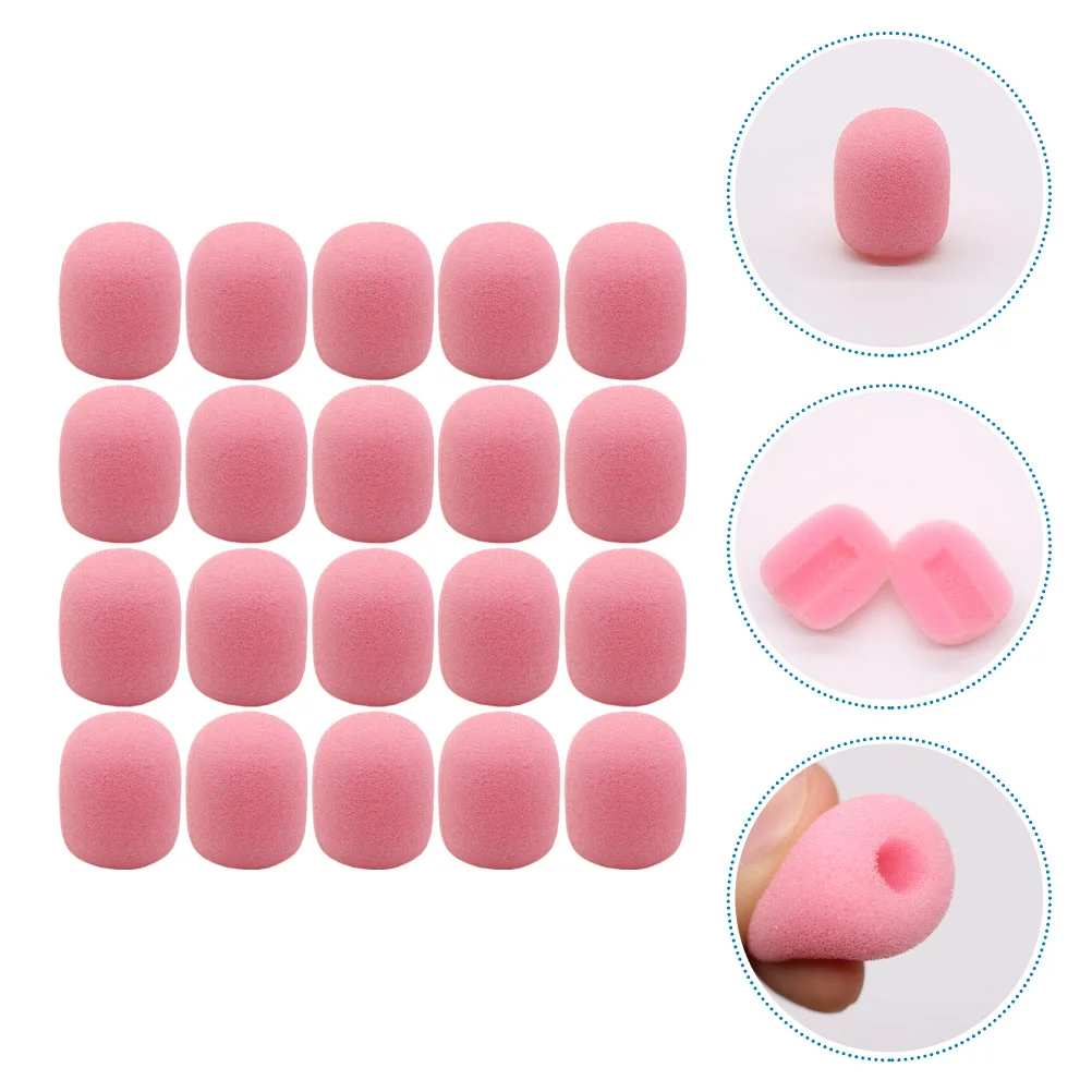 Mics Microphone Foam Cover Headphones Wireless Covers for Lapel Clip Pink Sponge Practical Accessories
Mics Microphone Foam Cover Headphones Wireless Covers for Lapel Clip Pink Sponge Practical Accessories
