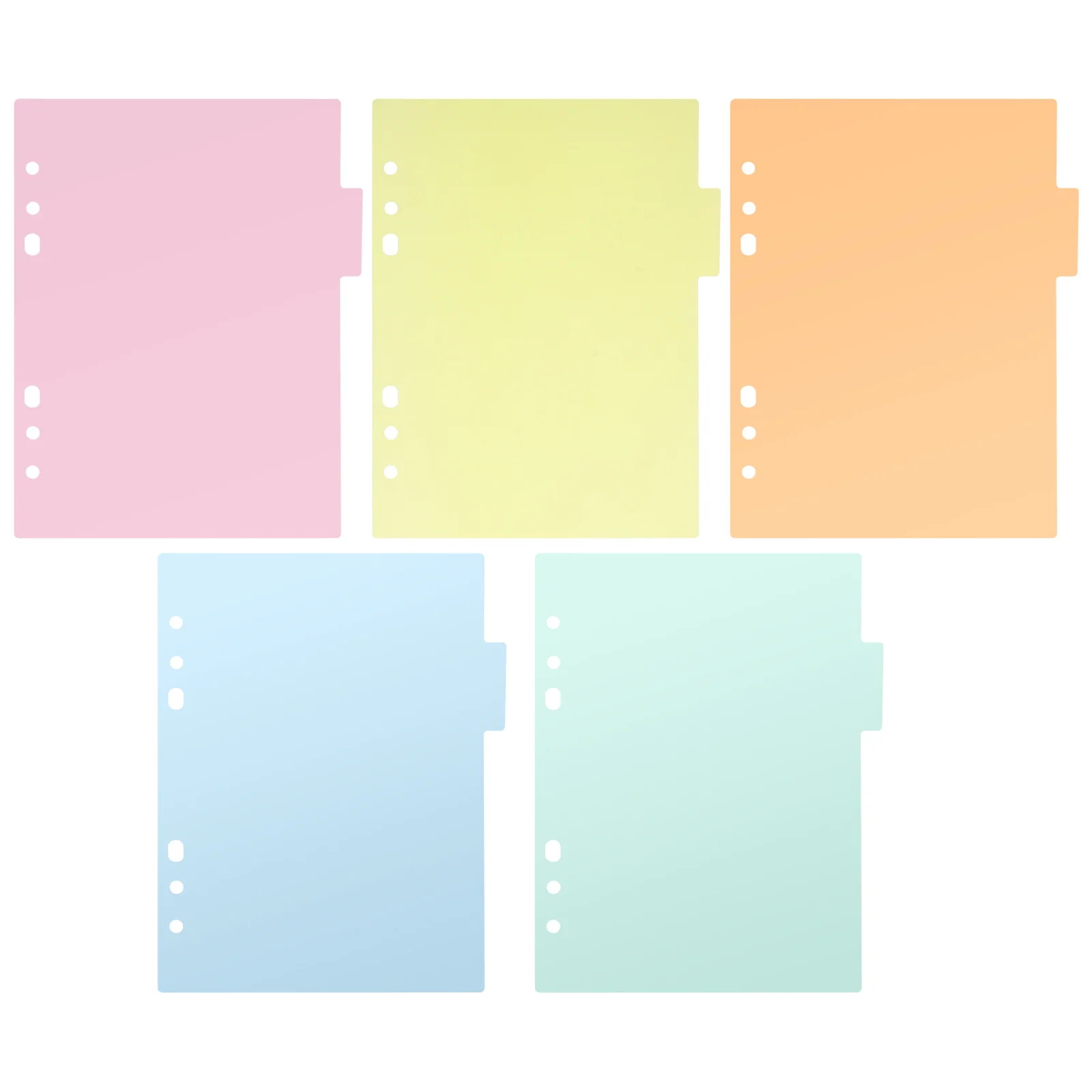2 Pcs Index Page Divider Plastic Colorful Classification Page Tab for Notebook Memo (A5) tab cards index for notebook
2 Pcs Index Page Divider Plastic Colorful Classification Page Tab for Notebook Memo (A5) tab cards index for notebook