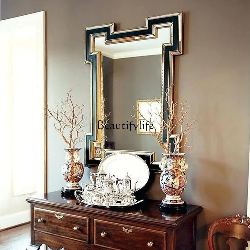Stereoscopic hanging mirror bathroom antique desktop Chinese retro full body court
Stereoscopic hanging mirror bathroom antique desktop Chinese retro full body court