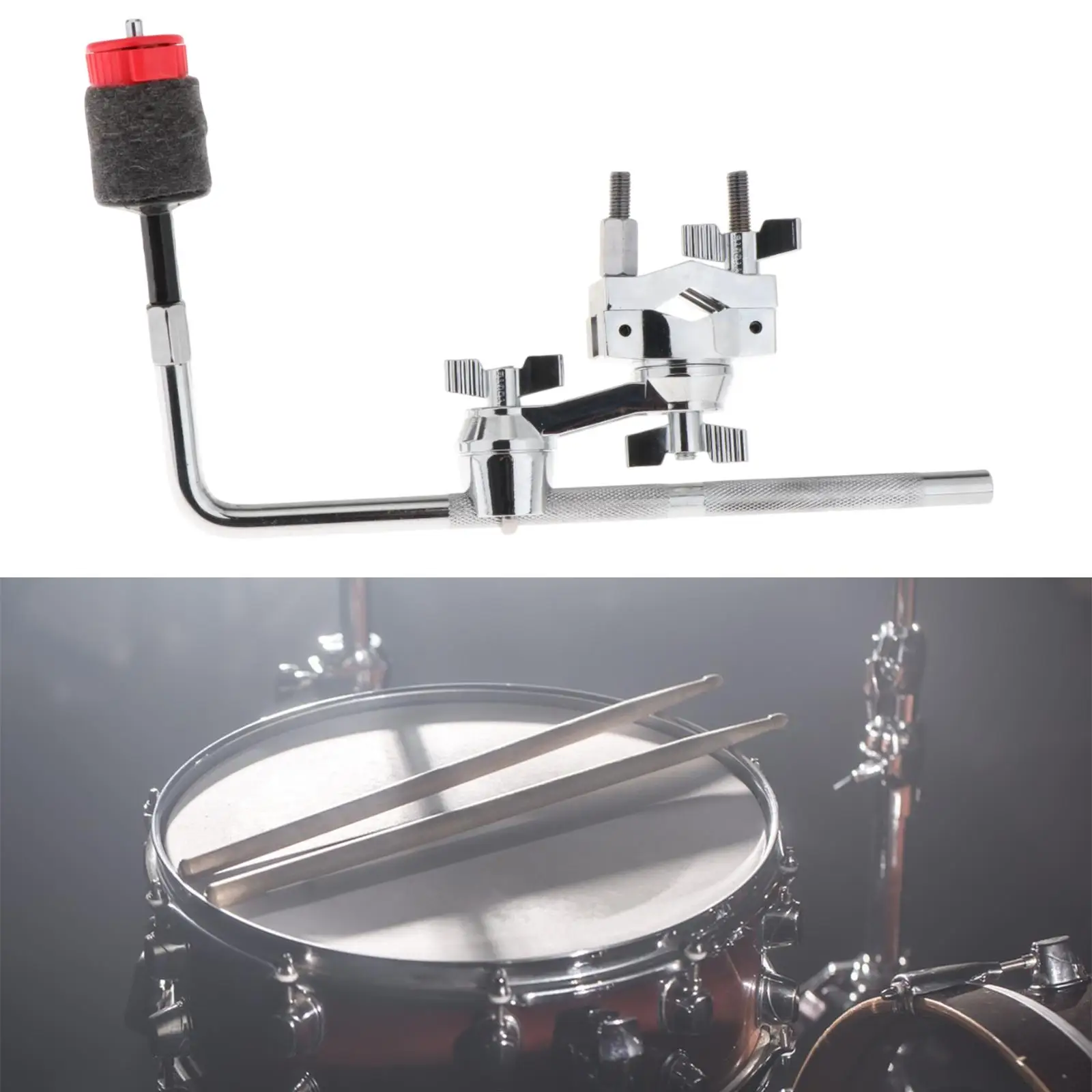 Grabber Cymbal Arm Drum Cymbal Arm Drum Parts with Clamps with L-rod Cymbal Arm
Grabber Cymbal Arm Drum Cymbal Arm Drum Parts with Clamps with L-rod Cymbal Arm