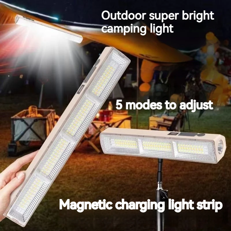 Magnetic Camping Latern 200w Waterproof Led Outdoor Light Lamp with rechargeable charging as camping supplies Emergency lights
Magnetic Camping Latern 200w Waterproof Led Outdoor Light Lamp with rechargeable charging as camping supplies Emergency lights