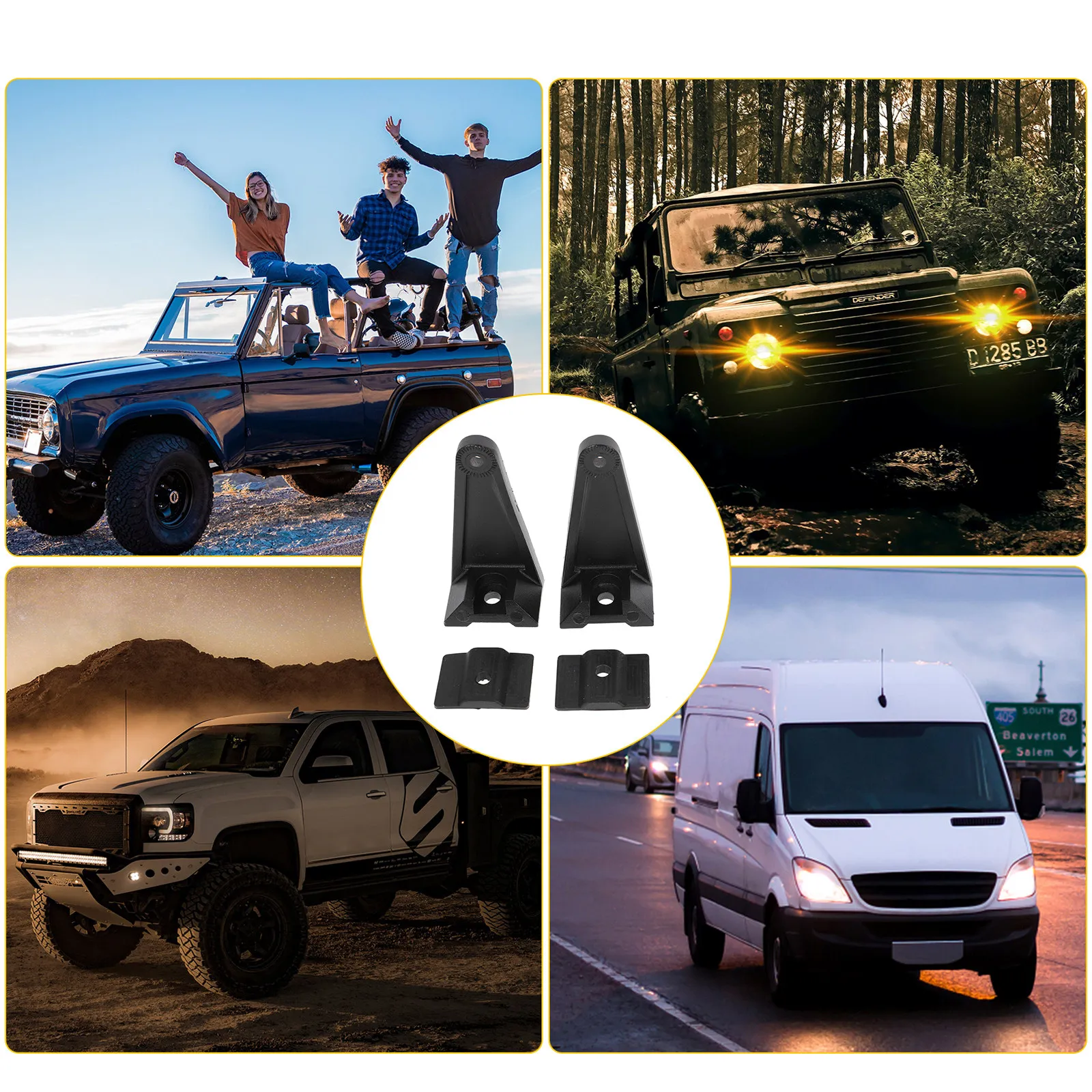 LED Light Bar Bracket Set Straight Curved Side Mount Compatible with Most Trucks Suvs Height Improves Heat Dissipation
LED Light Bar Bracket Set Straight Curved Side Mount Compatible with Most Trucks Suvs Height Improves Heat Dissipation