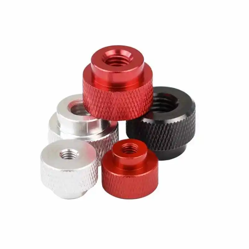 1/3/5Pcs M6 M8 M10 Blind Hole Hand Nut Aluminum Alloy Knurled Step Nut With Collar Thumb Nuts Black/Red/Aluminium
1/3/5Pcs M6 M8 M10 Blind Hole Hand Nut Aluminum Alloy Knurled Step Nut With Collar Thumb Nuts Black/Red/Aluminium