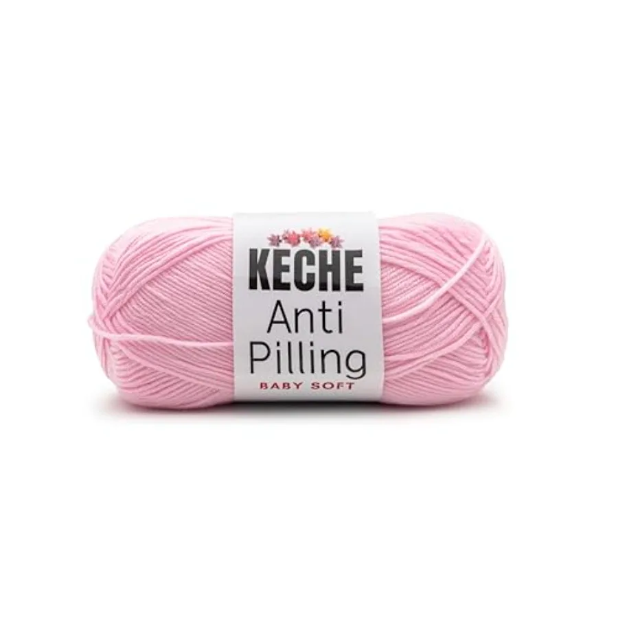 Soft DailyKnit DK Yarn, 100% Anti-Pilling Acrylic for Knitting Crocheting, Light Weight #3 3.52 oz/ 274 Yds
Soft DailyKnit DK Yarn, 100% Anti-Pilling Acrylic for Knitting Crocheting, Light Weight #3 3.52 oz/ 274 Yds