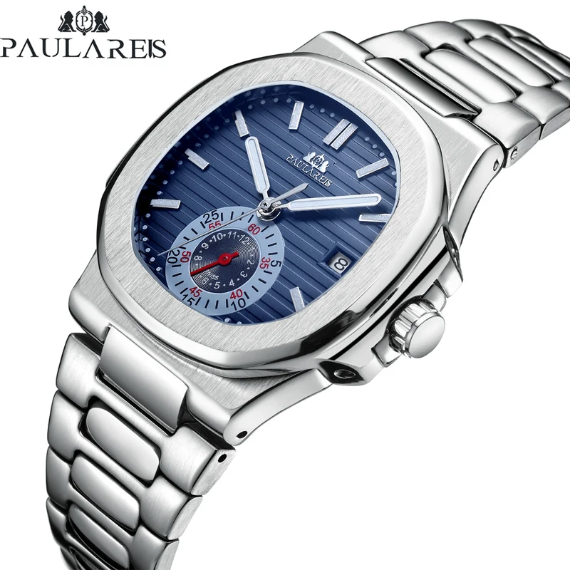 PAULAREIS P 2025 New Luxury Brand Men's Steel Band Waterproof Watch Fashion Fully Automatic Mechanical Watch Mens Reloj Hombre
PAULAREIS P 2025 New Luxury Brand Men's Steel Band Waterproof Watch Fashion Fully Automatic Mechanical Watch Mens Reloj Hombre