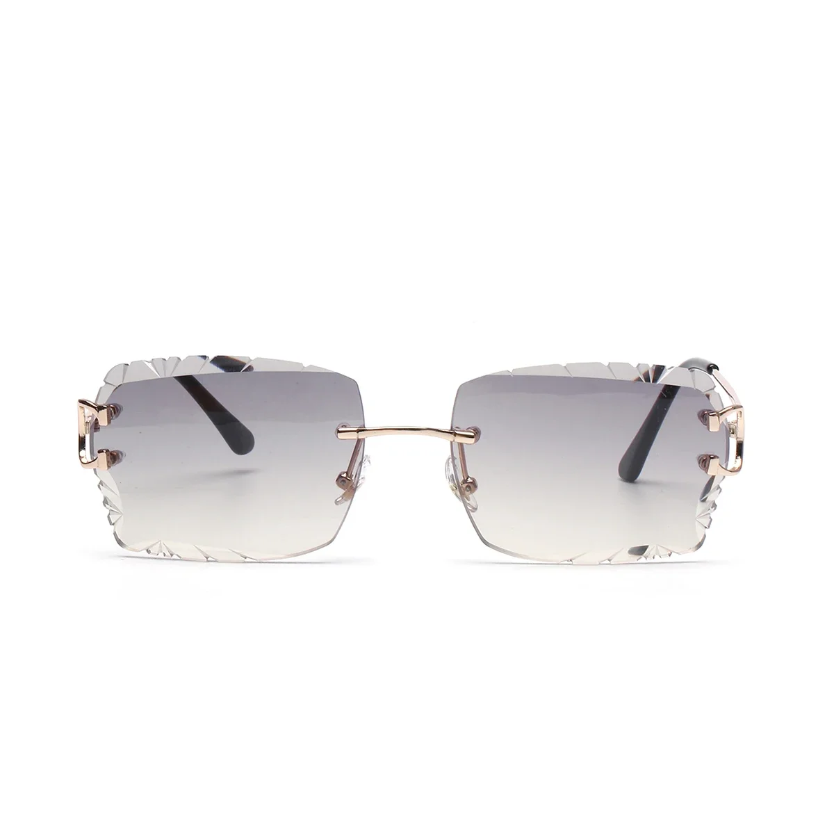 Ruiao Luxury high quality rimless diamond cut nylon lens UV400 Sunglasses fashion square metal legs glasses for men women
Ruiao Luxury high quality rimless diamond cut nylon lens UV400 Sunglasses fashion square metal legs glasses for men women