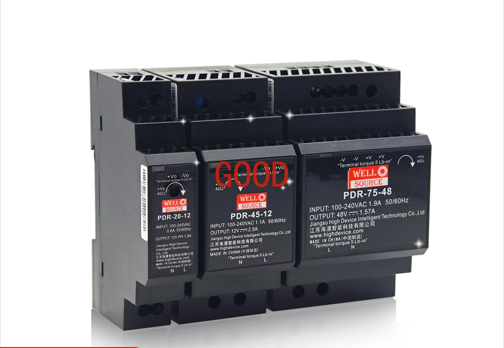 PDR-75 Sea 5/12V/24V/48V Rail DC Switching Power Supply Small Volume Transformer Replaces HDR
PDR-75 Sea 5/12V/24V/48V Rail DC Switching Power Supply Small Volume Transformer Replaces HDR