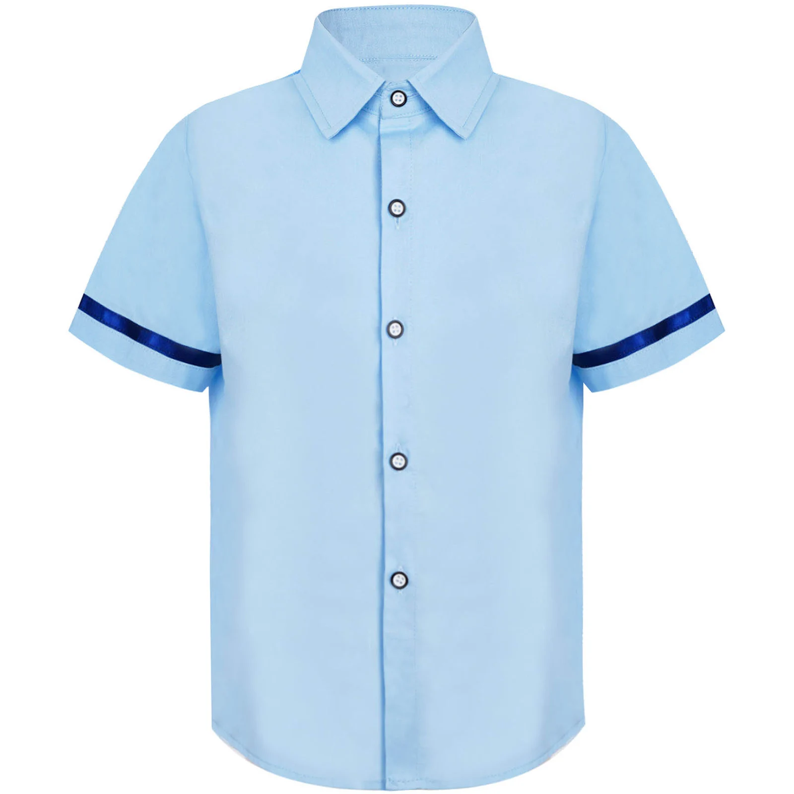 Kids Boys' School Uniform Shirts Button Down Blouse Short Sleeve Turndown Collar Solid Color Summer Tops
Kids Boys' School Uniform Shirts Button Down Blouse Short Sleeve Turndown Collar Solid Color Summer Tops