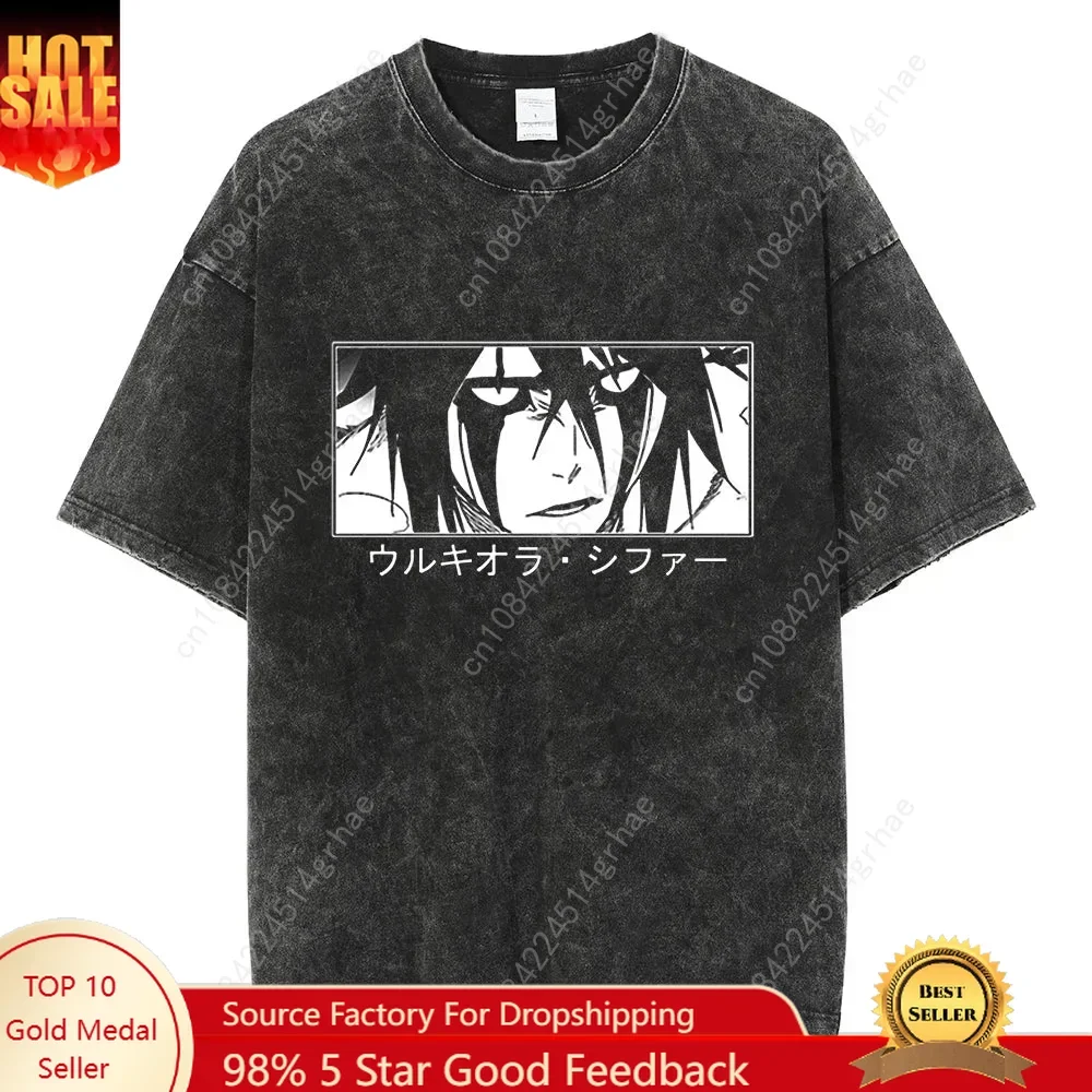 New Arrival Mens Clothes Tee Shirt Graphic T-Shirts Men Tshirt for Men Ropa Hombre Hot Ulquiorra Cifer Bleach Anime Washed 62973
New Arrival Mens Clothes Tee Shirt Graphic T-Shirts Men Tshirt for Men Ropa Hombre Hot Ulquiorra Cifer Bleach Anime Washed 62973