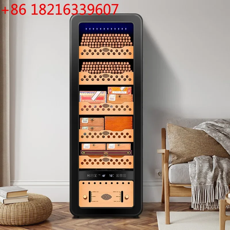 TAO Cigar cabinet Intelligent constant temperature and humidity refrigerated cabinet Cedar wood shelf Air-cooled frost-free
TAO Cigar cabinet Intelligent constant temperature and humidity refrigerated cabinet Cedar wood shelf Air-cooled frost-free
