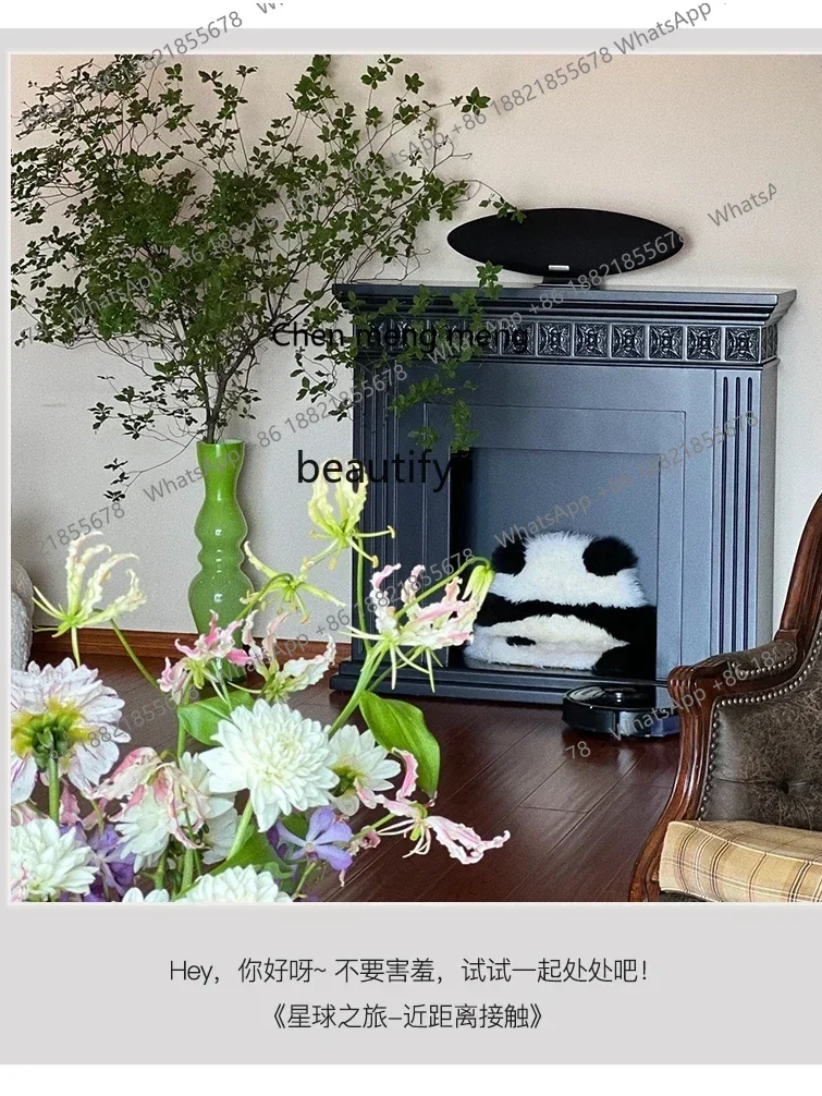 D178 H Nordic French retro fireplace decorative storage cabinet American household cream series medieval side cabinet
D178 H Nordic French retro fireplace decorative storage cabinet American household cream series medieval side cabinet