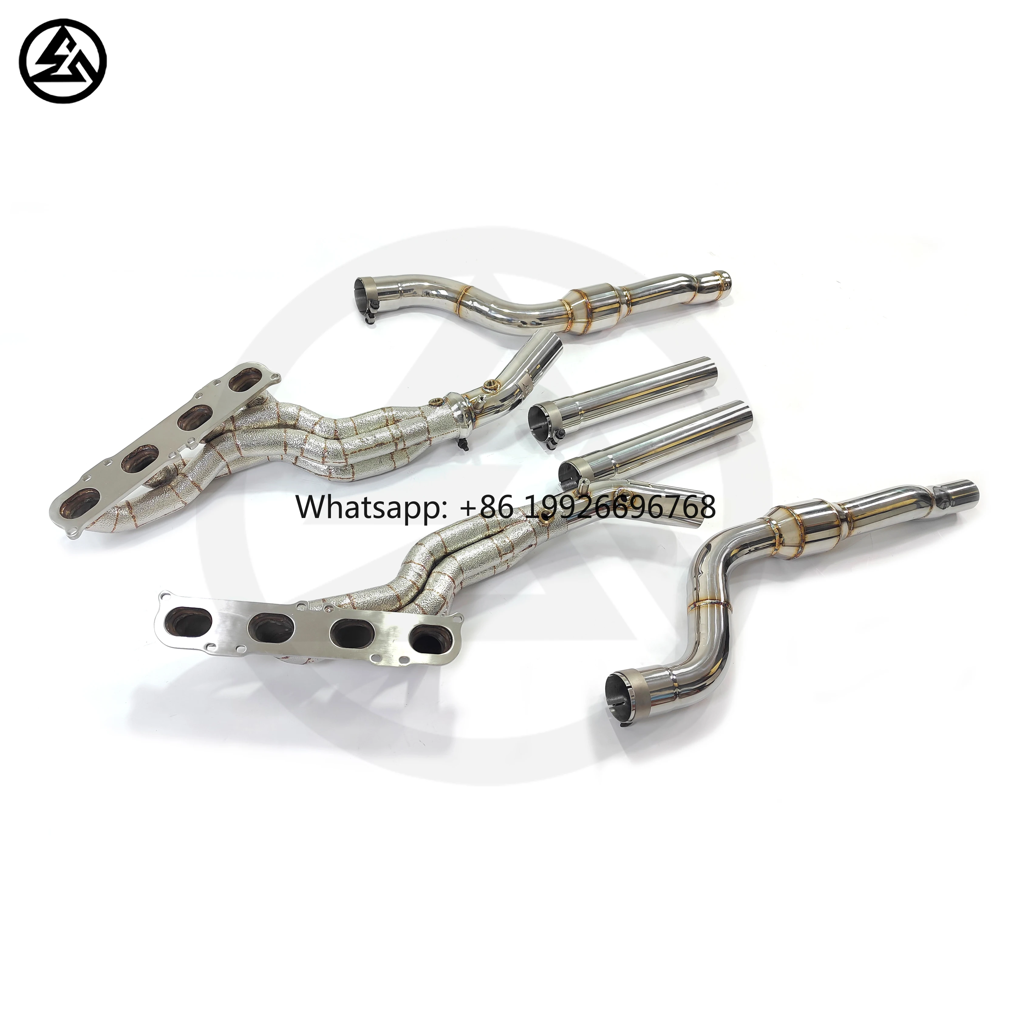 for C63 AMG W204 6.2L V8 Downpipe Auto Performance Parts Free Flow Stainless Steel Manifolds Headers
for C63 AMG W204 6.2L V8 Downpipe Auto Performance Parts Free Flow Stainless Steel Manifolds Headers