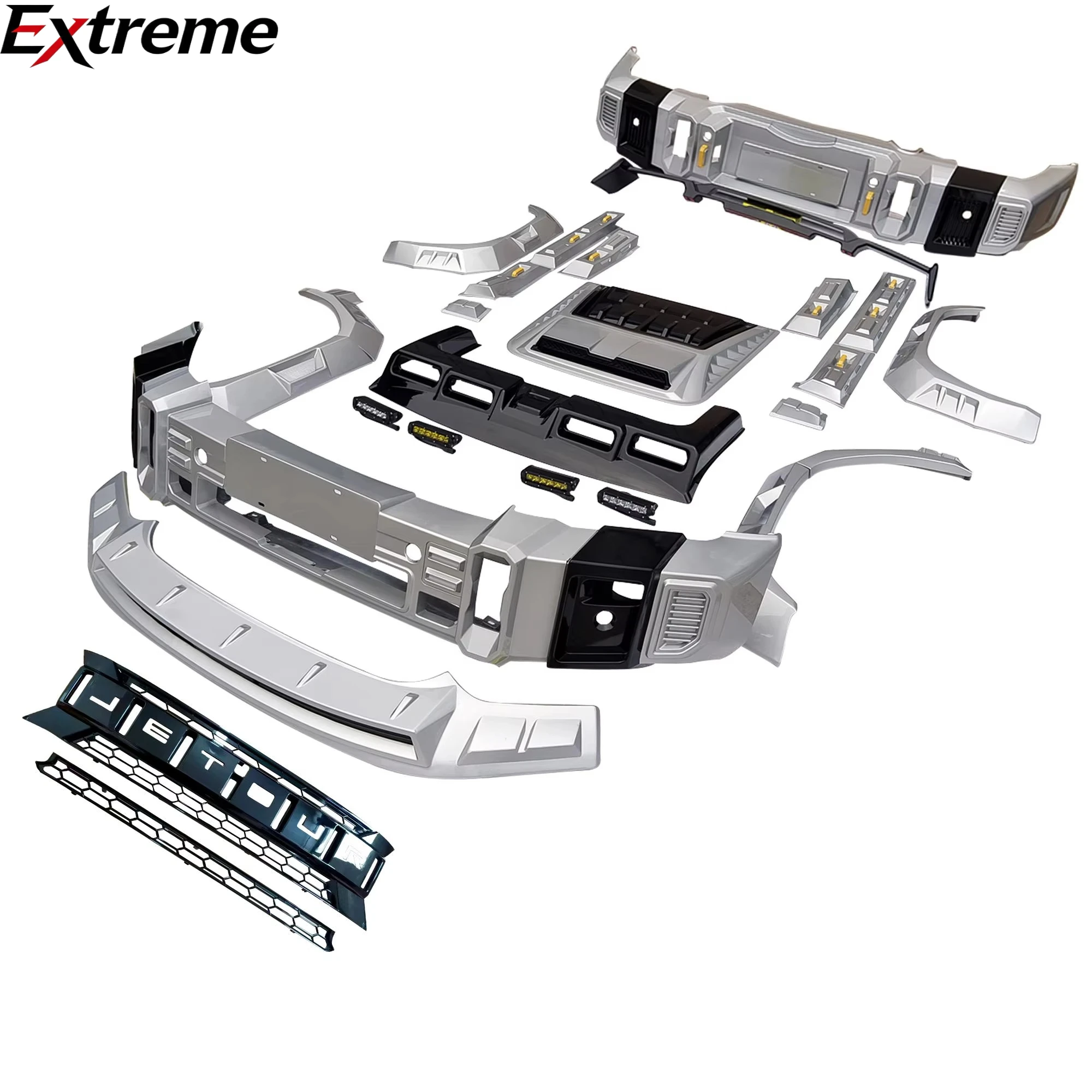 Carbon Fiber Style 5-Piece Full Body Kit for Jetour T2 with Aggressive Hood Spoiler and Wide Fenders for Extreme Adventure Look
Carbon Fiber Style 5-Piece Full Body Kit for Jetour T2 with Aggressive Hood Spoiler and Wide Fenders for Extreme Adventure Look