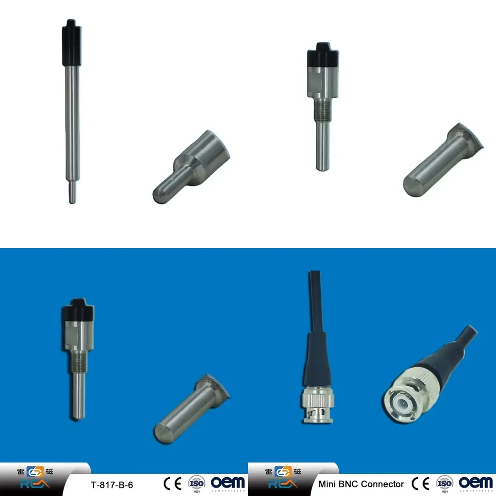 T-817-B-6 Temperature Sensor Stainless Steel 10k 30k PT100 PT1000 Electrode Probe
T-817-B-6 Temperature Sensor Stainless Steel 10k 30k PT100 PT1000 Electrode Probe