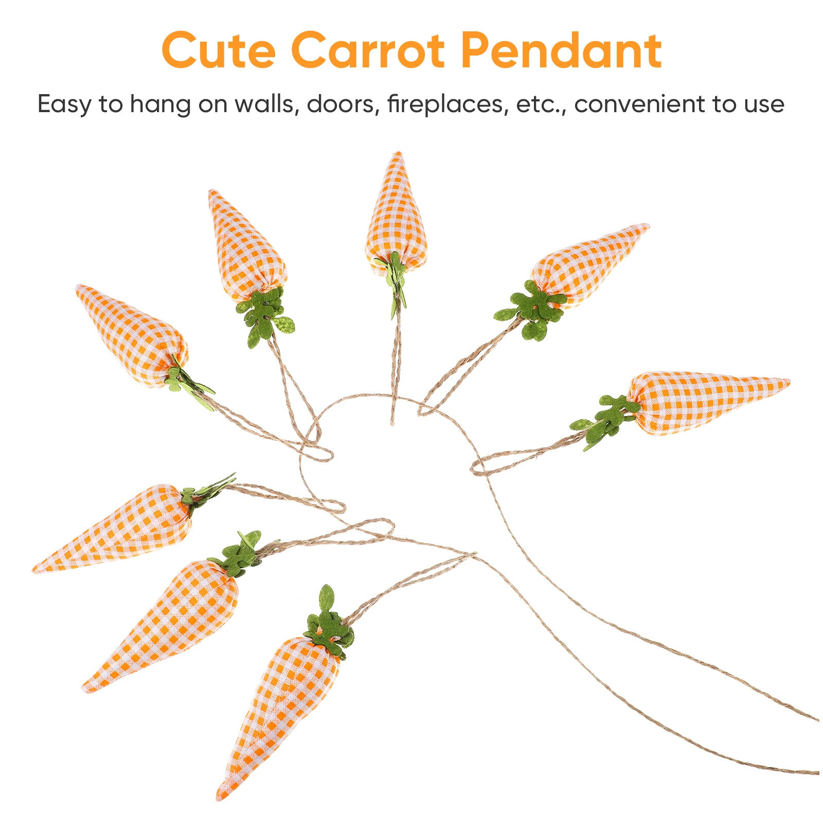 1pc Carrot Party Hanging Cloth Easter Ornament Household Easter Ornament Banner Artificial Carrots Pendents
1pc Carrot Party Hanging Cloth Easter Ornament Household Easter Ornament Banner Artificial Carrots Pendents