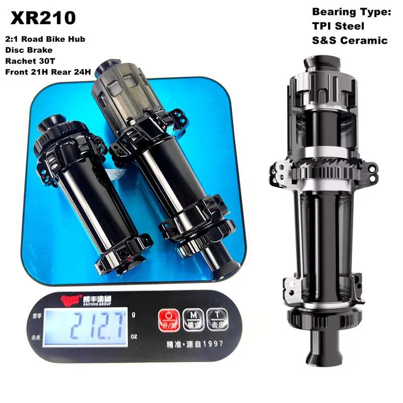 BIKEDOC XR210 Сверхлегкая ступица для шоссейного велосипеда 2:1, дисковый тормоз, Rachet 30T, передняя, 21H, задняя, 24 часа, центральный замок, подшипник из сплава, сталь или керамика
BIKEDOC XR210 Сверхлегкая ступица для шоссейного велосипеда 2:1, дисковый тормоз, Rachet 30T, передняя, 21H, задняя, 24 часа, центральный замок, подшипник из сплава, сталь или керамика