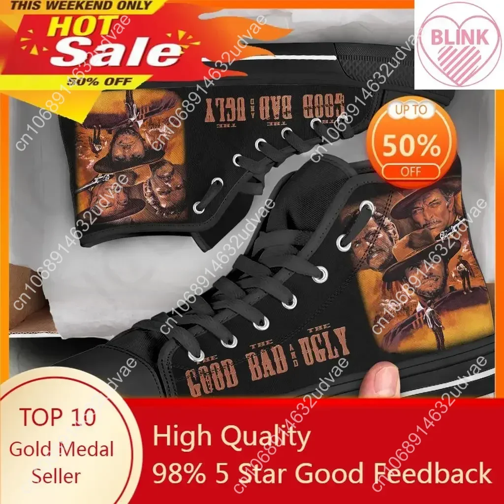 Hot Fashion The Good The Bad and The Ugly New Summer High Quality Sneakers Casual Shoes High Top Classic Mens Womens Sneakers
Hot Fashion The Good The Bad and The Ugly New Summer High Quality Sneakers Casual Shoes High Top Classic Mens Womens Sneakers