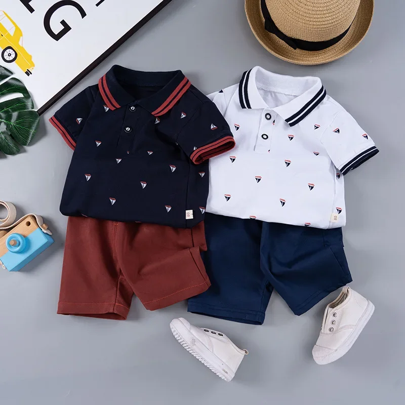 New Summer Fashion Baby Clothes Suit Children T-Shirt Shorts 2Pcs/Sets Kids Boys Clothing Infant Casual Costume Toddler Outfits
New Summer Fashion Baby Clothes Suit Children T-Shirt Shorts 2Pcs/Sets Kids Boys Clothing Infant Casual Costume Toddler Outfits