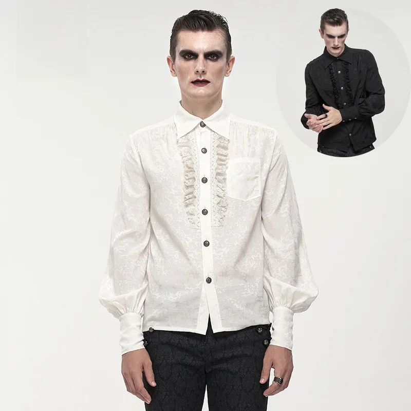 Gothic Devil Fashion Long Sleeve Shirt Youth Style Printed Fabric Slim Fit Youthful Trend Autumn Skin-friendly Breathable
Gothic Devil Fashion Long Sleeve Shirt Youth Style Printed Fabric Slim Fit Youthful Trend Autumn Skin-friendly Breathable