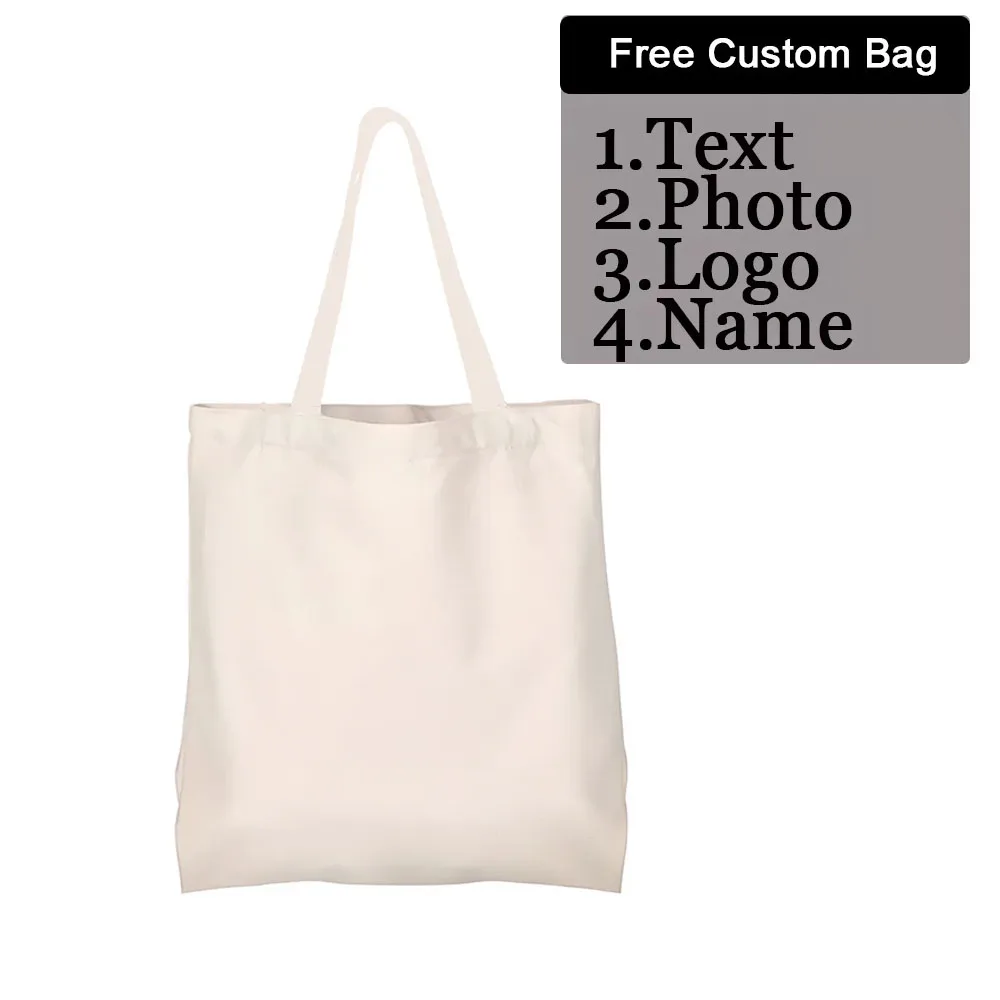 Wholesale Eco-Friendly Cotton Shopping Bags 5 Pieces Minimum Sale White Canvas Bags Unisex Customizable Student Shoulder Bags
Wholesale Eco-Friendly Cotton Shopping Bags 5 Pieces Minimum Sale White Canvas Bags Unisex Customizable Student Shoulder Bags