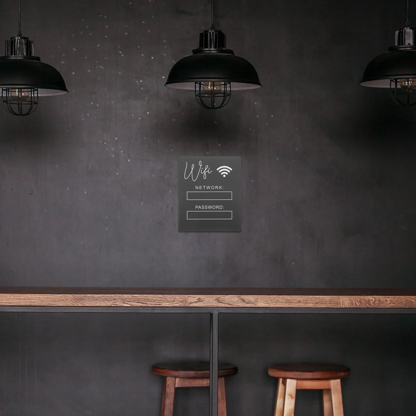 Wifi Password Sign Acrylic Blank Board For Home Hotel Restaurant Guest Network Access Waterproof Modern Style Account
Wifi Password Sign Acrylic Blank Board For Home Hotel Restaurant Guest Network Access Waterproof Modern Style Account