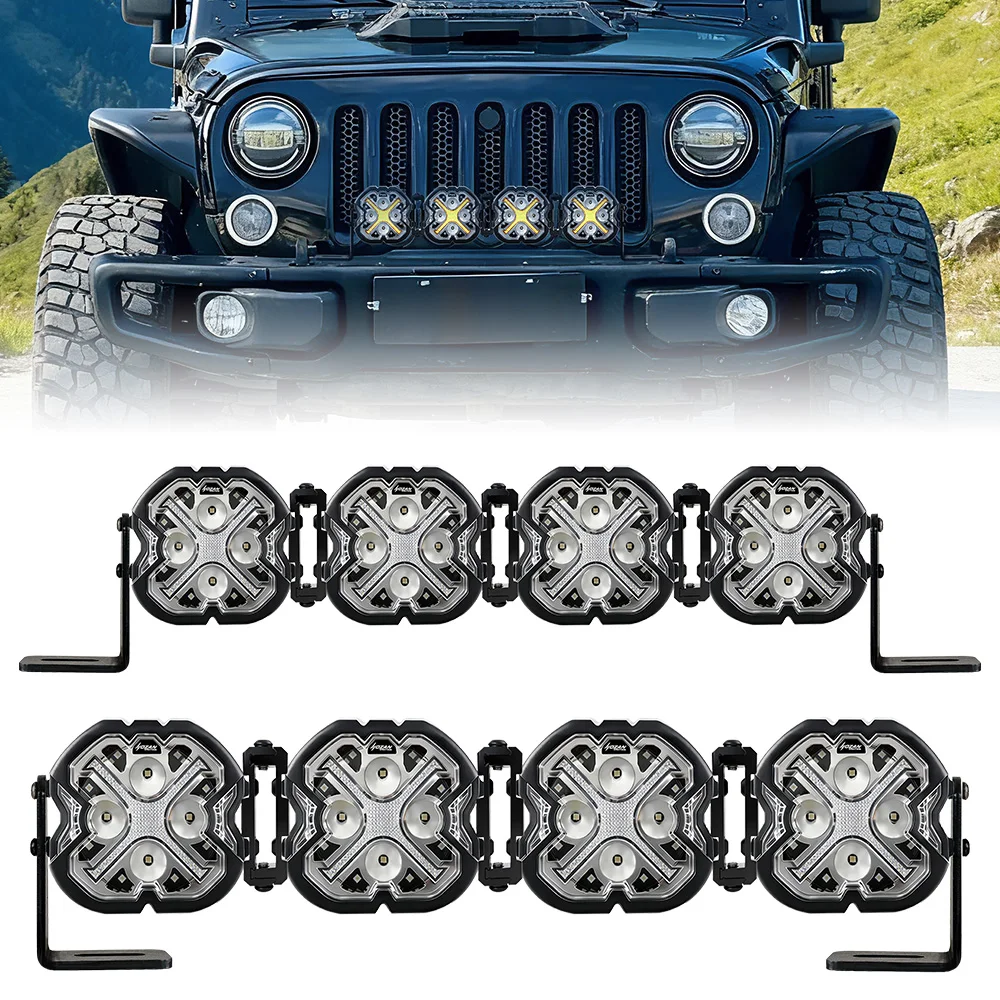 32-Inch (Approximately 81.2 cm) Led Strip, Dual-Color - Amber White 240W High-Intensity Projector Spotlight Off-Road Light Bar O
32-Inch (Approximately 81.2 cm) Led Strip, Dual-Color - Amber White 240W High-Intensity Projector Spotlight Off-Road Light Bar O