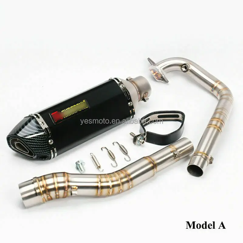 Motorcycle Slip for Yamah Y15ZR Exciter150 Exhaust Muffler Tube Front Link Pipe
Motorcycle Slip for Yamah Y15ZR Exciter150 Exhaust Muffler Tube Front Link Pipe