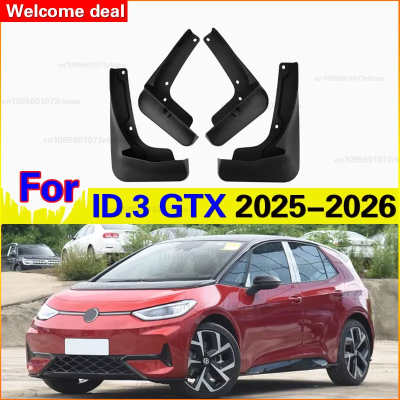 MudFlaps For ID3 ID.3 GTX Performance 2025 2026 Mudguards Mud Flaps Splash Guards Front Rear Wheels Fender Car Accessories 4Pcs
MudFlaps For ID3 ID.3 GTX Performance 2025 2026 Mudguards Mud Flaps Splash Guards Front Rear Wheels Fender Car Accessories 4Pcs