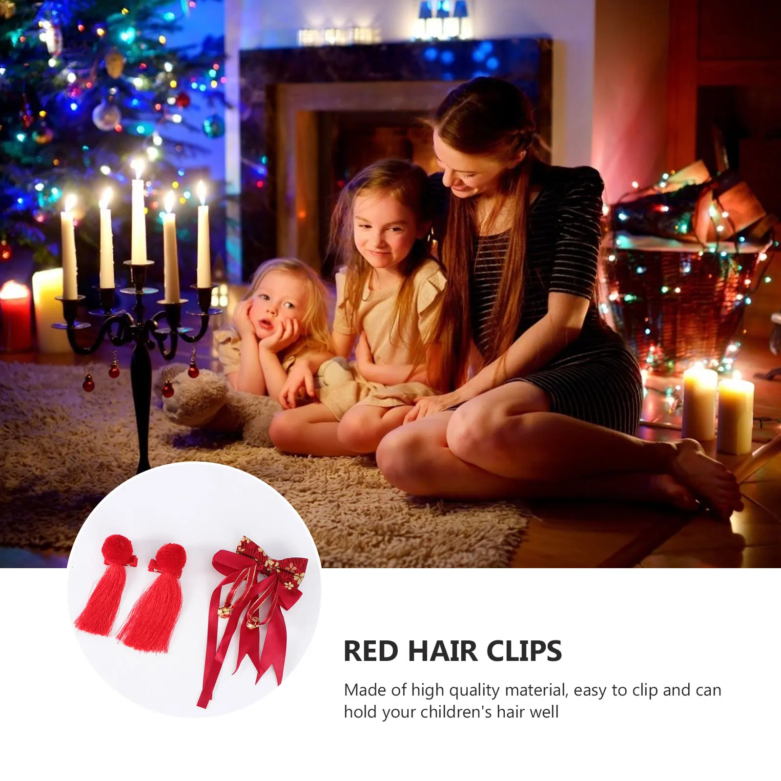 3pcs Chinese Style Hairpins Girls Tassel Clips New Year Spring Festival Kids Hair Accessories Red Ribbon Bowknot Design Easy
3pcs Chinese Style Hairpins Girls Tassel Clips New Year Spring Festival Kids Hair Accessories Red Ribbon Bowknot Design Easy