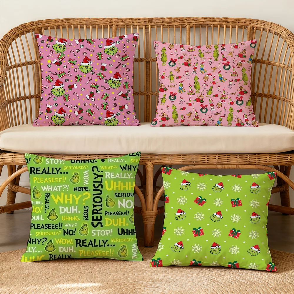 Cushion G-GrinchS Cover Film Soft Christmas Case Sofa Living Room Home Comfortable Office Decor The Protective Pillow
Cushion G-GrinchS Cover Film Soft Christmas Case Sofa Living Room Home Comfortable Office Decor The Protective Pillow