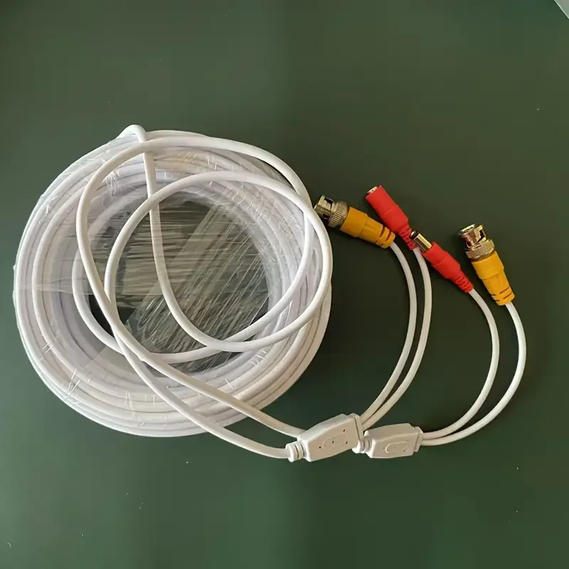 Разъем BNC + DC 2 в 1, кабель для видеонаблюдения BNC, коаксиальный кабель для видеонаблюдения, кабель для камеры AHD для системы DVR
Разъем BNC + DC 2 в 1, кабель для видеонаблюдения BNC, коаксиальный кабель для видеонаблюдения, кабель для камеры AHD для системы DVR