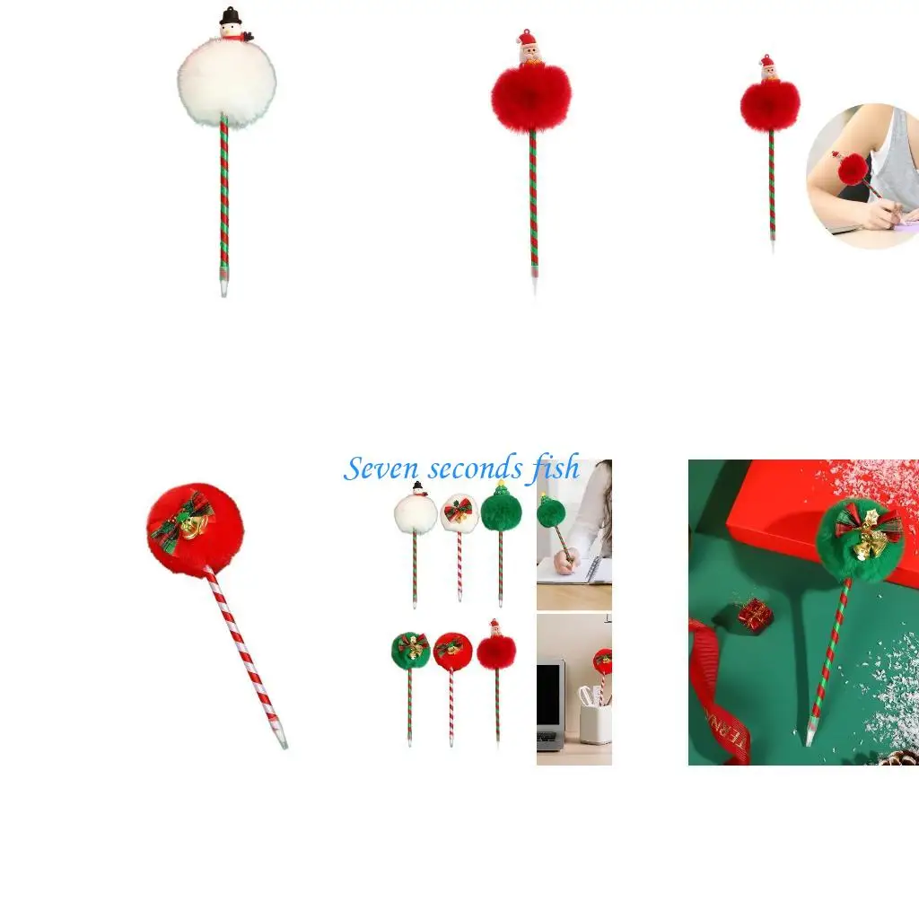 L74B 4Pcs Cartoon Ballpoint Pen Funny Christmas Ballpoint Pen Christmas Stocking Fillers for Student Children Game Reward
L74B 4Pcs Cartoon Ballpoint Pen Funny Christmas Ballpoint Pen Christmas Stocking Fillers for Student Children Game Reward