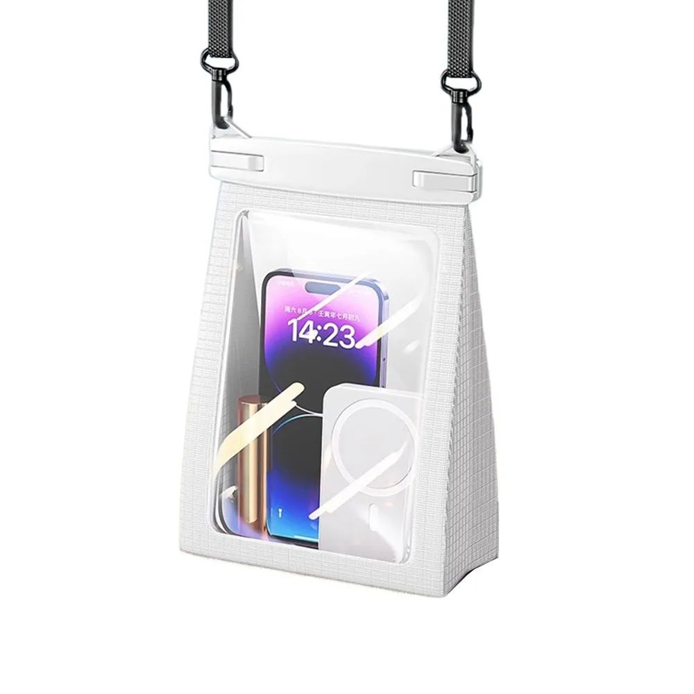 Touch Screen Waterproof Phone Bag Adjustable Lanyard IPX8 Waterproof Clear Swim Phone Cover Leakproof Large Capacity
Touch Screen Waterproof Phone Bag Adjustable Lanyard IPX8 Waterproof Clear Swim Phone Cover Leakproof Large Capacity