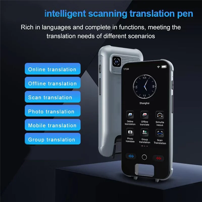 DIGIT-S25 Pro Translator Pen AI-Powered Real-Time Voice & Text Translation Supports Multiple Languages Offline Functionality
DIGIT-S25 Pro Translator Pen AI-Powered Real-Time Voice & Text Translation Supports Multiple Languages Offline Functionality