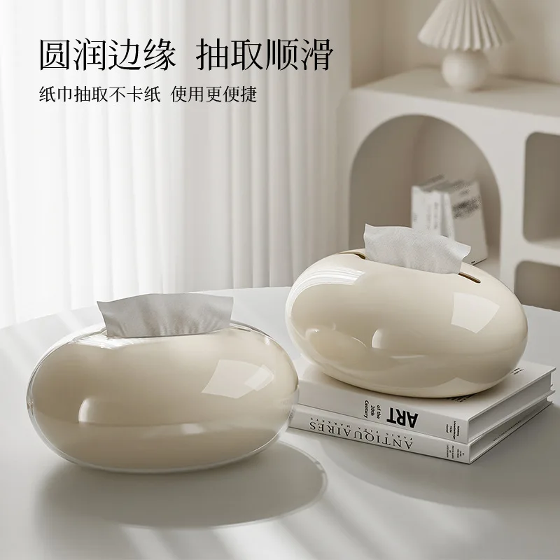 Advanced Creative Imitation Pebble Desktop Tissue Box Art Extractable Living Room Coffee Table Tissue Box Storage Art Decoration
Advanced Creative Imitation Pebble Desktop Tissue Box Art Extractable Living Room Coffee Table Tissue Box Storage Art Decoration