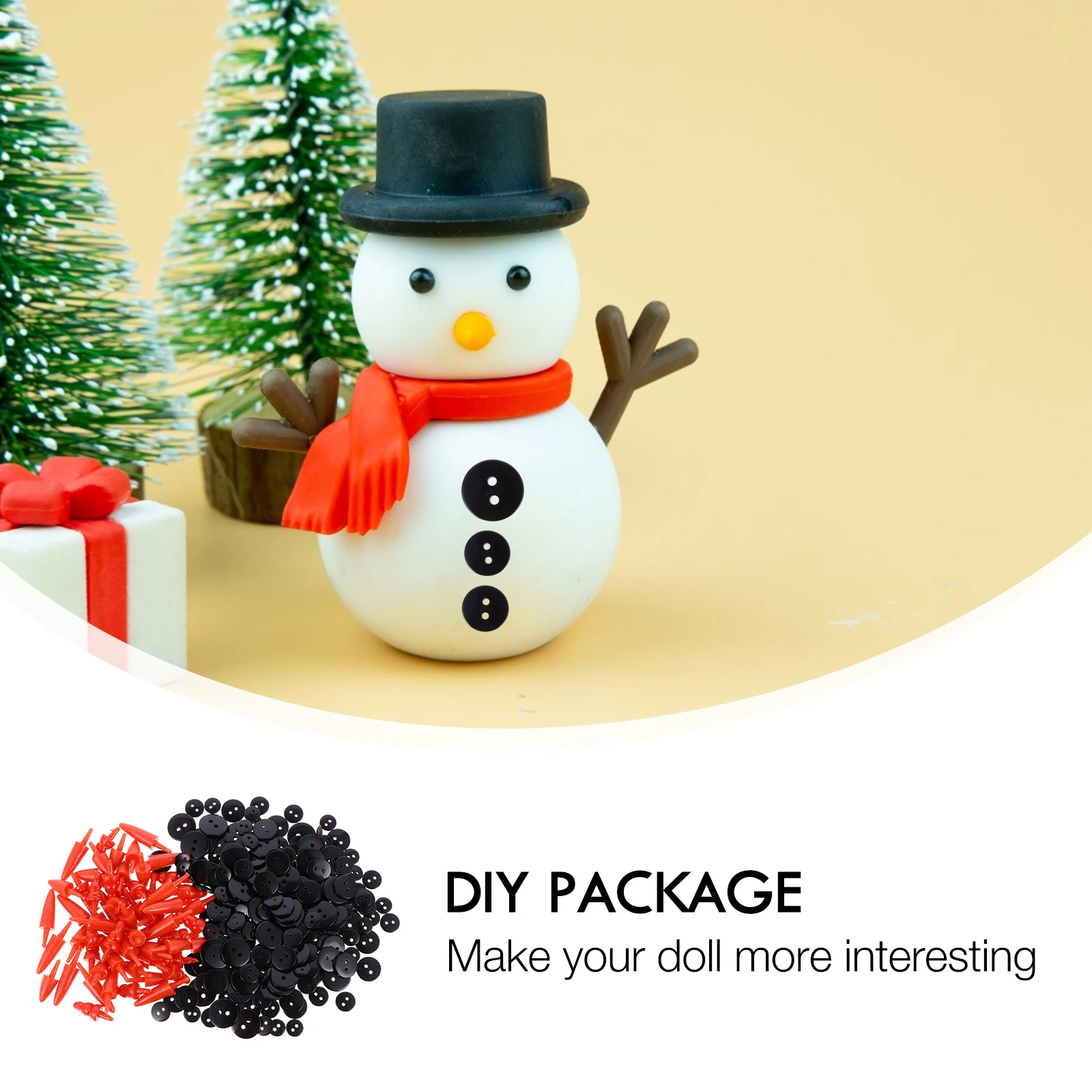 260pcs /Set Accessories Diy Christmas Snowman Kit Handmade Supplies Christmas Decorations Snowman Decorating Kit
260pcs /Set Accessories Diy Christmas Snowman Kit Handmade Supplies Christmas Decorations Snowman Decorating Kit