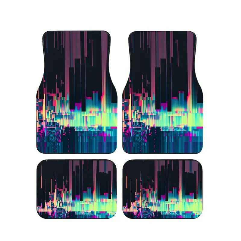 Colorful Abstract Style Car Floor Mats 4Pcs Set Universal Anti Slip Durable Auto Foot Carpets Interior Protective Accessories
Colorful Abstract Style Car Floor Mats 4Pcs Set Universal Anti Slip Durable Auto Foot Carpets Interior Protective Accessories