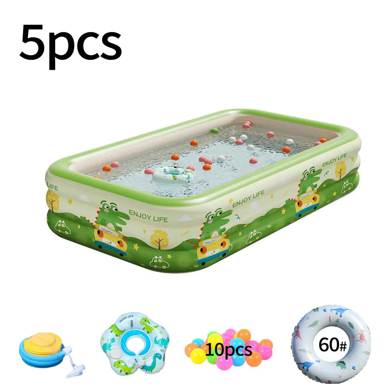 Inflatable Swimming Pool Set Portable Rectangular PVC Pool with Pump Balls and Pool Floats for Backyard Summer Water Fun
Inflatable Swimming Pool Set Portable Rectangular PVC Pool with Pump Balls and Pool Floats for Backyard Summer Water Fun