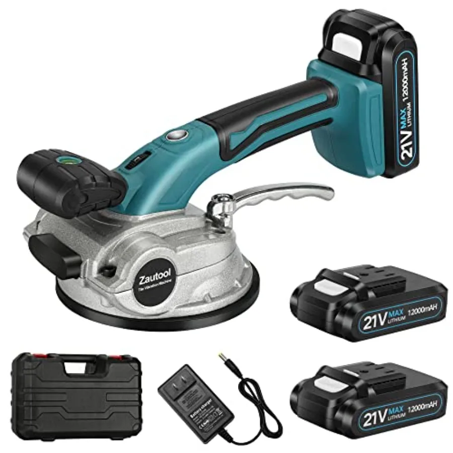Tile Vibration Tools 2 Batteries Include - 6 Speeds Adjustable Suction Cup Tile Vibration Machine - Automatic Leveling Hand-hel
Tile Vibration Tools 2 Batteries Include - 6 Speeds Adjustable Suction Cup Tile Vibration Machine - Automatic Leveling Hand-hel
