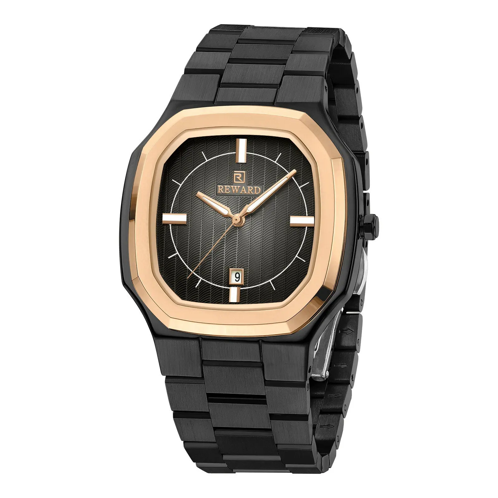 Reward High end Business Men's Watch Fashion Steel Strip Men's Watch Night Light Simple Quartz Watch RD612268M-1
Reward High end Business Men's Watch Fashion Steel Strip Men's Watch Night Light Simple Quartz Watch RD612268M-1