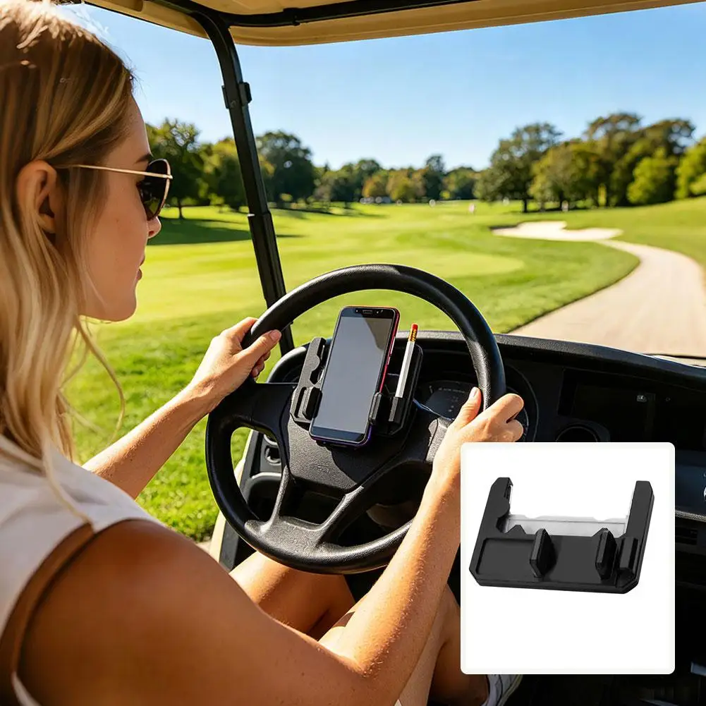 Golf Cart Phone Holder Golf Cart Steering Wheel Phone Stand for Steering Wheel Flip Up Cell Phone Mount for all Golf Cart
Golf Cart Phone Holder Golf Cart Steering Wheel Phone Stand for Steering Wheel Flip Up Cell Phone Mount for all Golf Cart