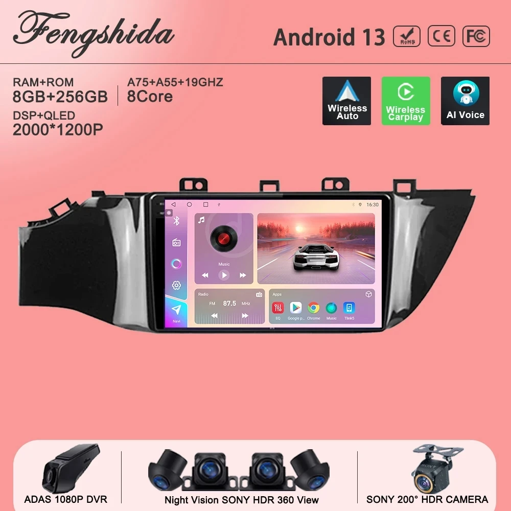 Android 13 Multimedia For KIA RIO 4 2016 - 2019 Auto Radio GPS Navigation No 2din DVD Stereo Head Unit Touch Screen DashCam Wifi
Android 13 Multimedia For KIA RIO 4 2016 - 2019 Auto Radio GPS Navigation No 2din DVD Stereo Head Unit Touch Screen DashCam Wifi